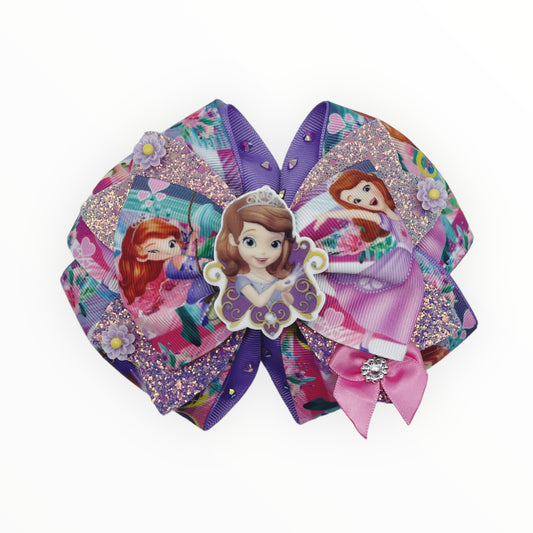 Princess Hair Bow  Clips Hair Accessories  Girl Hair Bow  Bow Clip Accessories