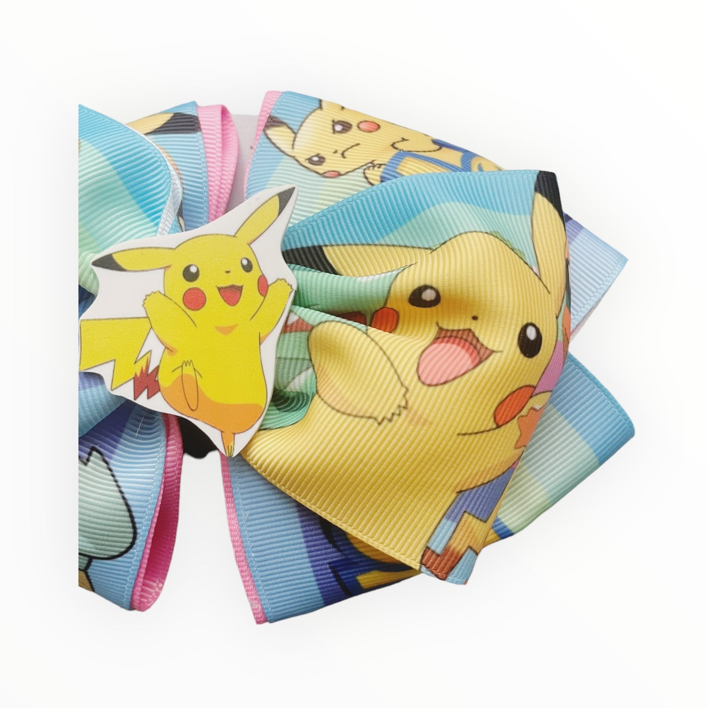 Pokémon Hair Bow  Pikachu Hair Bow  Girl Hair Accessories