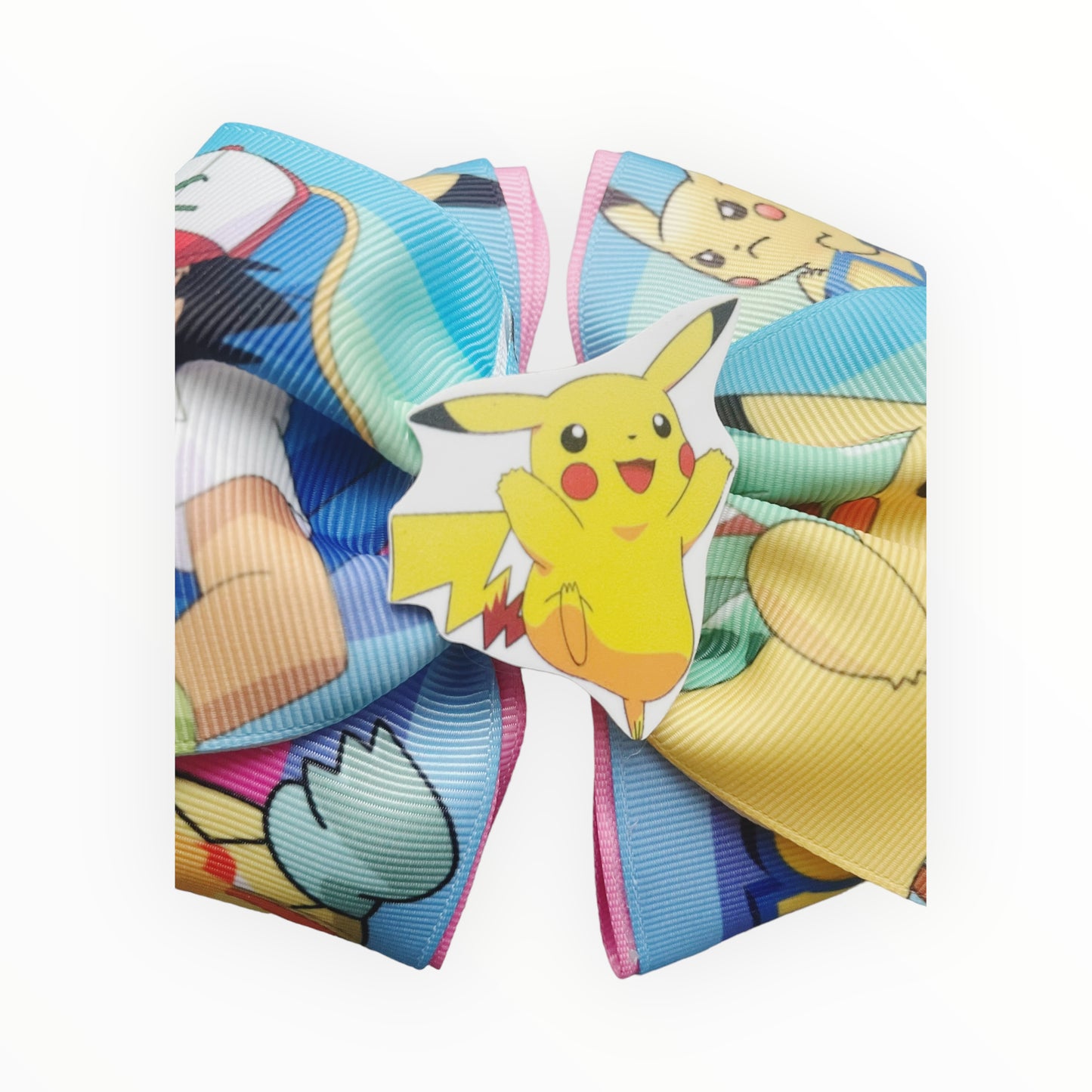 Pokémon Hair Bow  Pikachu Hair Bow  Girl Hair Accessories